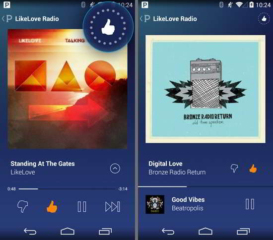 pandora radio apps